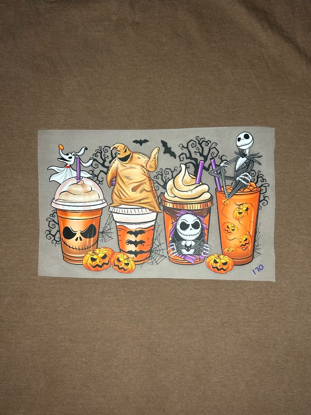 Nightmare Before Christmas Coffee Graphic Tee
